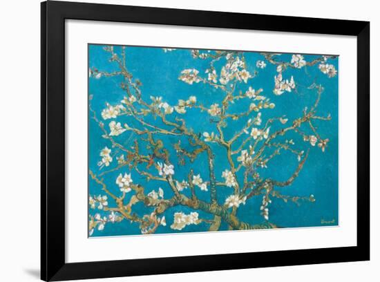 Almond Branches in Bloom, San Remy, c.1890-Vincent van Gogh-Framed Premium Giclee Print