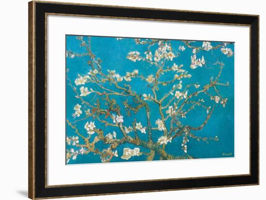 Almond Branches in Bloom, San Remy, c.1890-Vincent van Gogh-Framed Premium Giclee Print