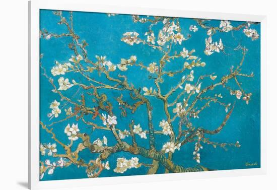 Almond Branches in Bloom, San Remy, c.1890-Vincent van Gogh-Framed Premium Giclee Print