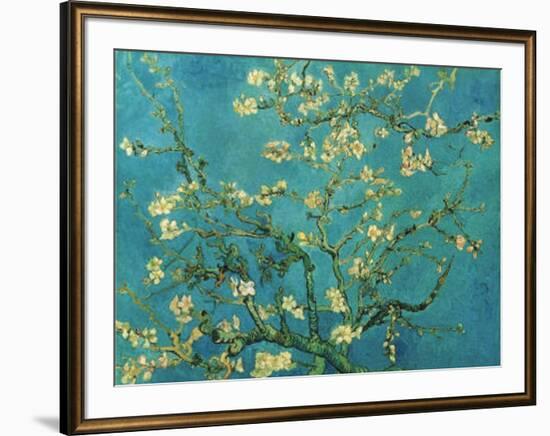 Almond Branches in Bloom, San Remy, c.1890-Vincent van Gogh-Framed Art Print