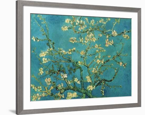 Almond Branches in Bloom, San Remy, c.1890-Vincent van Gogh-Framed Art Print