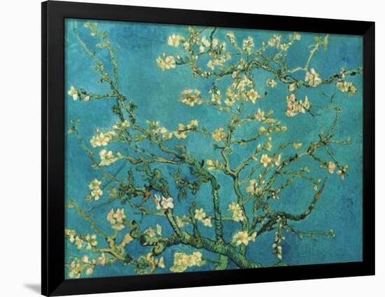 Almond Branches in Bloom, San Remy, c.1890-Vincent van Gogh-Framed Art Print