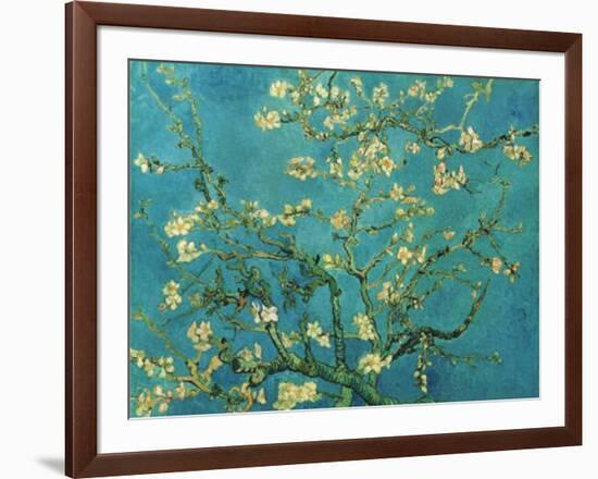 Almond Branches in Bloom, San Remy, c.1890-Vincent van Gogh-Framed Art Print