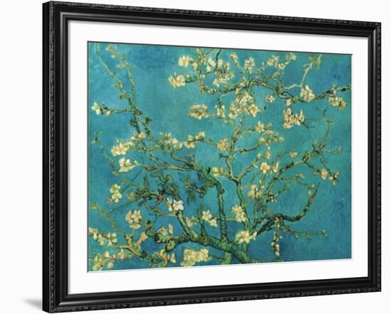 Almond Branches in Bloom, San Remy, c.1890-Vincent van Gogh-Framed Art Print