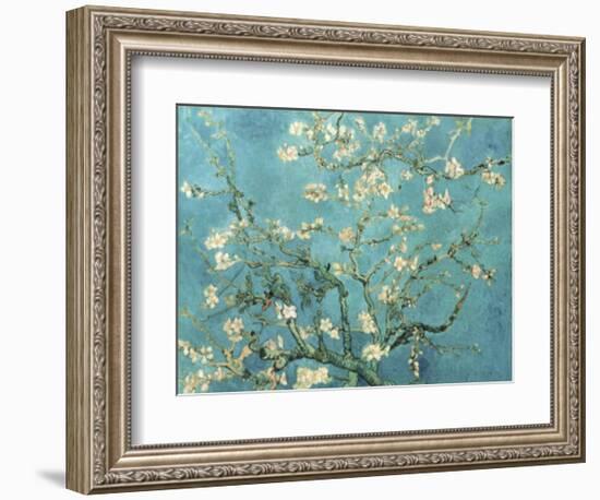 Almond Branches in Bloom, San Remy, c.1890-Vincent van Gogh-Framed Art Print