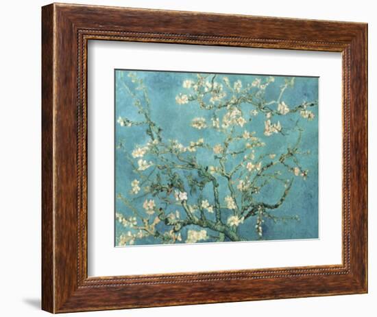 Almond Branches in Bloom, San Remy, c.1890-Vincent van Gogh-Framed Art Print