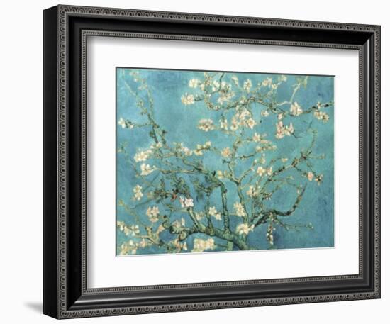 Almond Branches in Bloom, San Remy, c.1890-Vincent van Gogh-Framed Art Print