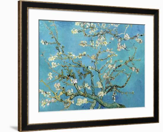 Almond Branches in Bloom, San Remy, c.1890-Vincent van Gogh-Framed Art Print