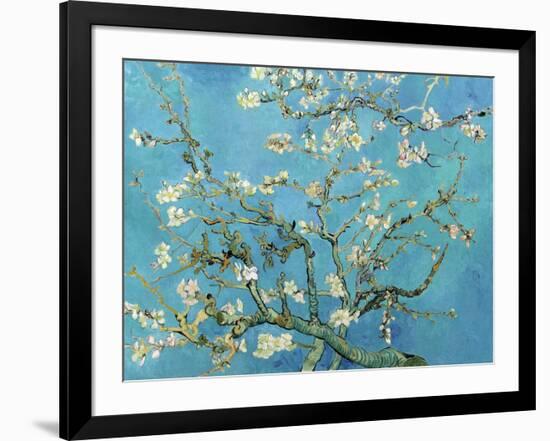 Almond Branches in Bloom, San Remy, c.1890-Vincent van Gogh-Framed Art Print