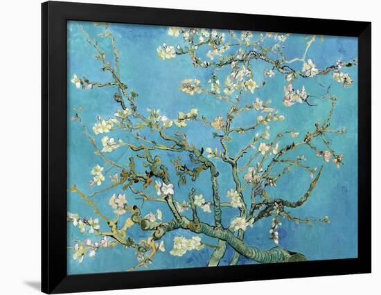 Almond Branches in Bloom, San Remy, c.1890-Vincent van Gogh-Framed Art Print