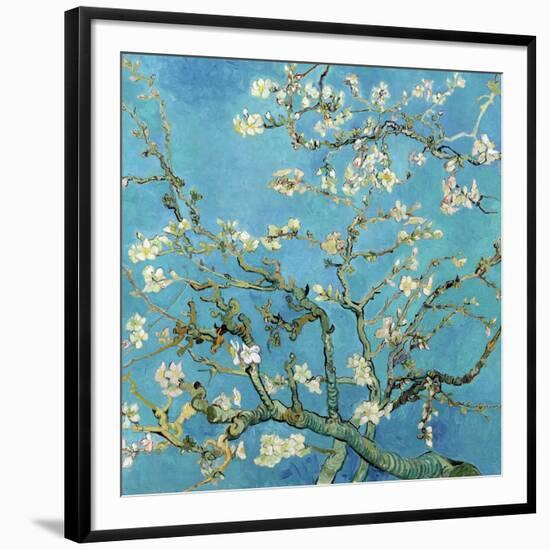 Almond Branches in Bloom, San Remy, c.1890-Vincent van Gogh-Framed Art Print