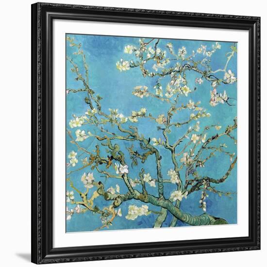 Almond Branches in Bloom, San Remy, c.1890-Vincent van Gogh-Framed Art Print