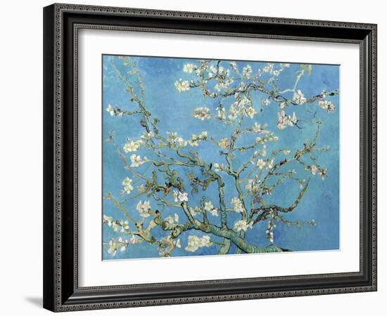 Almond Branches in Bloom, San Remy, c.1890-Vincent van Gogh-Framed Art Print