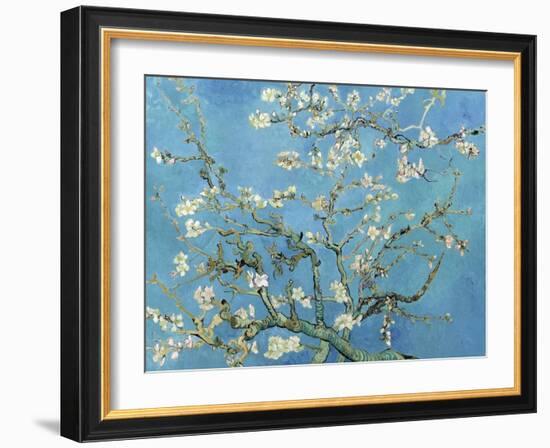 Almond Branches in Bloom, San Remy, c.1890-Vincent van Gogh-Framed Art Print