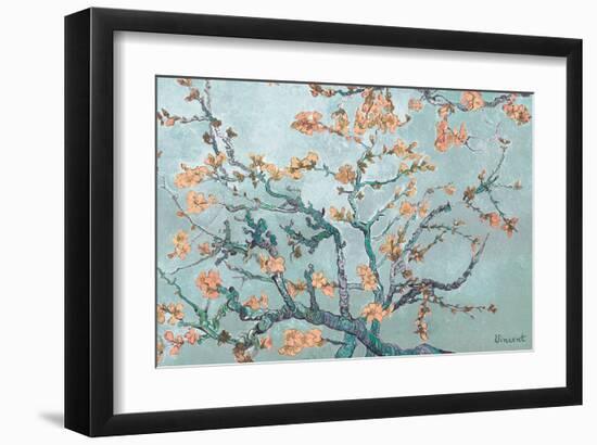 Almond Branches Pastels I-null-Framed Art Print