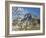 Almond Tree (Prunus Dulcis) in Bloom and the Puig De S'Alcadena Beyond, Alaro, Mallorca, Balearic I-Ruth Tomlinson-Framed Photographic Print