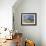 Almond Tree (Prunus Dulcis) in Bloom and the Puig De S'Alcadena Beyond, Alaro, Mallorca, Balearic I-Ruth Tomlinson-Framed Photographic Print displayed on a wall