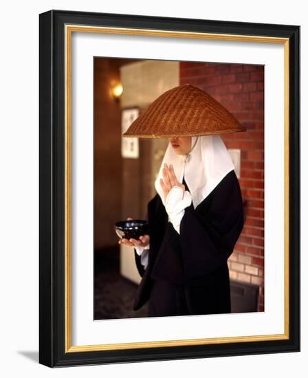 Alms Collector-Charles Bowman-Framed Photographic Print