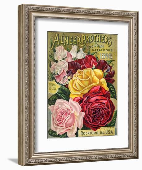 Alneer Brothers Seed and Plant Catalogue, 1898-null-Framed Art Print