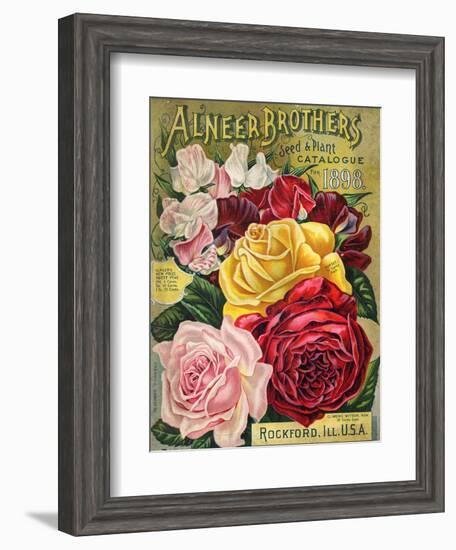 Alneer Brothers Seed and Plant Catalogue, 1898-null-Framed Art Print