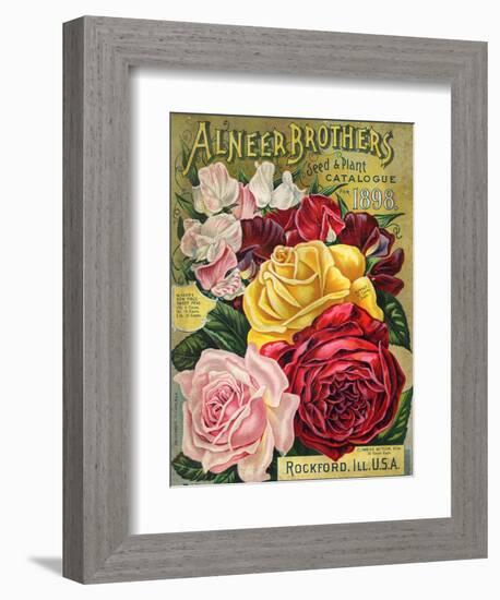 Alneer Brothers Seed and Plant Catalogue, 1898-null-Framed Art Print