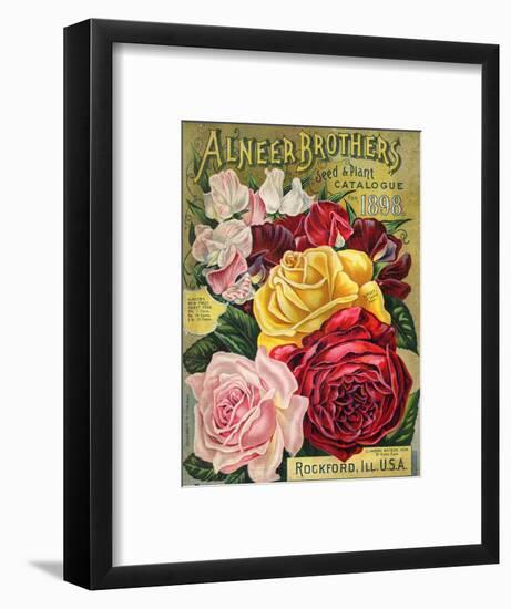 Alneer Brothers Seed and Plant Catalogue, 1898-null-Framed Art Print