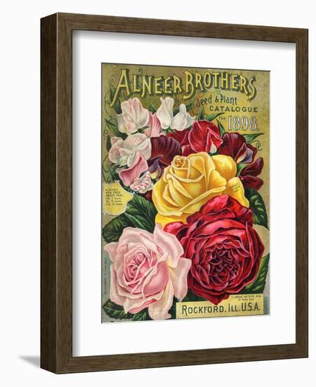 Alneer Brothers Seed and Plant Catalogue, 1898-null-Framed Art Print