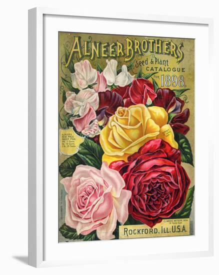 Alneer Brothers Seed and Plant Catalogue, 1898-null-Framed Art Print