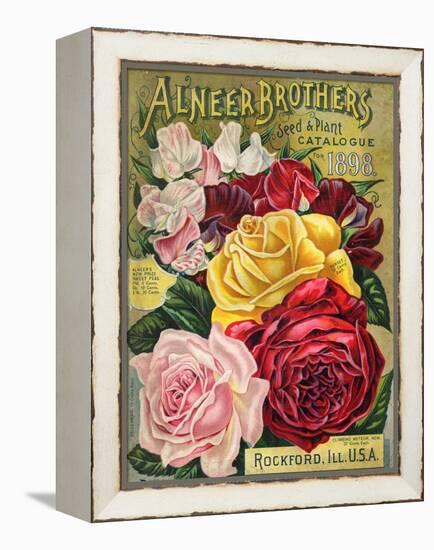 Alneer Brothers Seed and Plant Catalogue, 1898-null-Framed Stretched Canvas