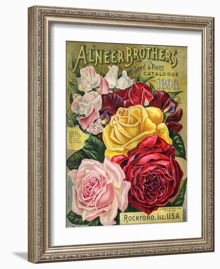 Alneer Brothers Seed and Plant Catalogue, 1898-null-Framed Art Print