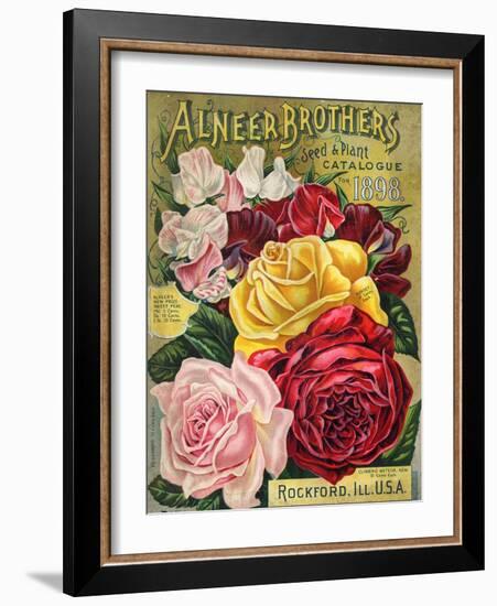 Alneer Brothers Seed and Plant Catalogue, 1898-null-Framed Art Print