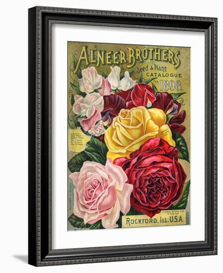 Alneer Brothers Seed and Plant Catalogue, 1898-null-Framed Art Print