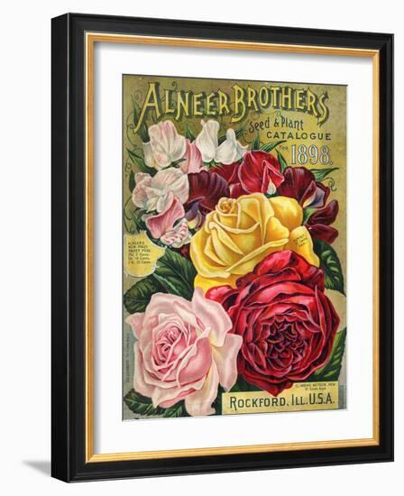 Alneer Brothers Seed and Plant Catalogue, 1898-null-Framed Art Print