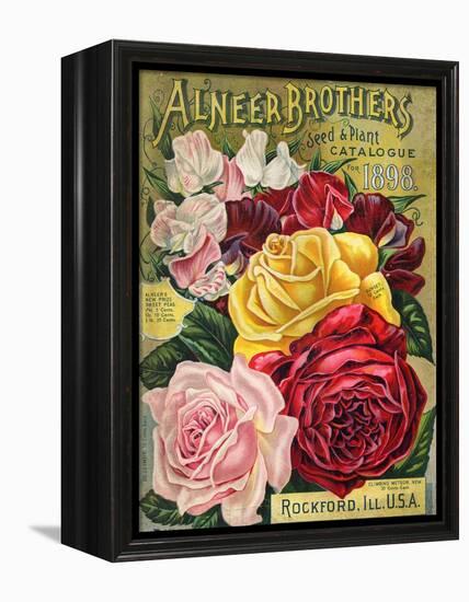 Alneer Brothers Seed and Plant Catalogue, 1898-null-Framed Stretched Canvas