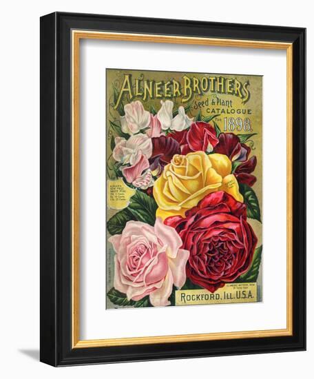 Alneer Brothers Seed and Plant Catalogue, 1898-null-Framed Premium Giclee Print