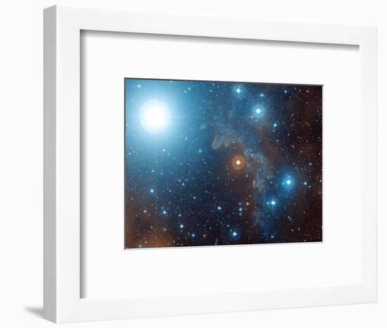 Alnilam Star (Epsilon Orionis)-Davide De Martin-Framed Premium Photographic Print