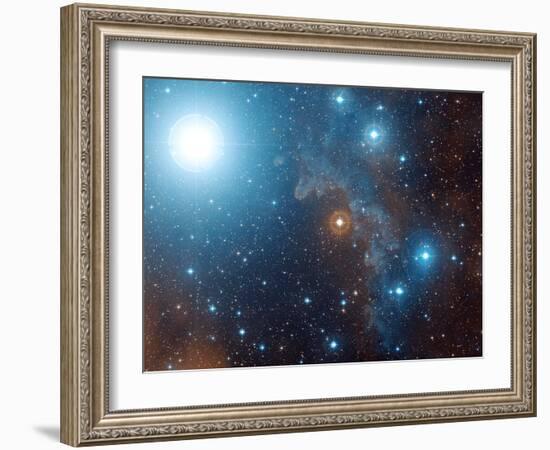 Alnilam Star (Epsilon Orionis)-Davide De Martin-Framed Photographic Print