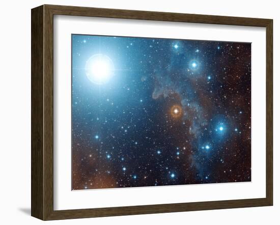 Alnilam Star (Epsilon Orionis)-Davide De Martin-Framed Photographic Print