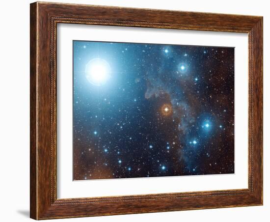 Alnilam Star (Epsilon Orionis)-Davide De Martin-Framed Photographic Print