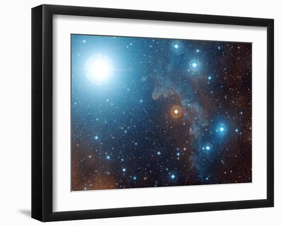 Alnilam Star (Epsilon Orionis)-Davide De Martin-Framed Photographic Print