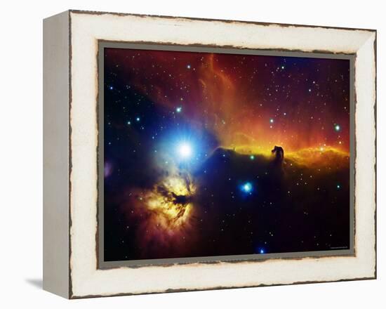 Alnitak Region in Orion (Flame Nebula NGC2024, Horsehead Nebula IC434)-Stocktrek Images-Framed Premier Image Canvas