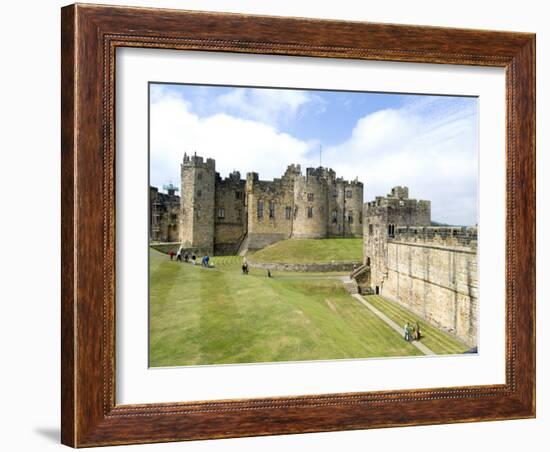 Alnwick Castle, Alnwick, Northumberland, England, United Kingdom-Ethel Davies-Framed Photographic Print