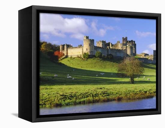 Alnwick Castle, Alnwick, Northumberland, England-Lee Frost-Framed Premier Image Canvas