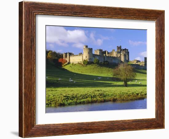 Alnwick Castle, Alnwick, Northumberland, England-Lee Frost-Framed Photographic Print