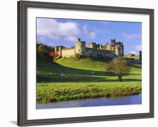 Alnwick Castle, Alnwick, Northumberland, England-Lee Frost-Framed Photographic Print