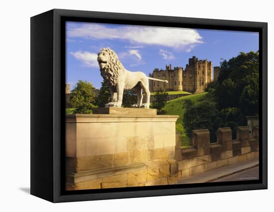 Alnwick Castle, Alnwick, Northumberland, England-Lee Frost-Framed Premier Image Canvas