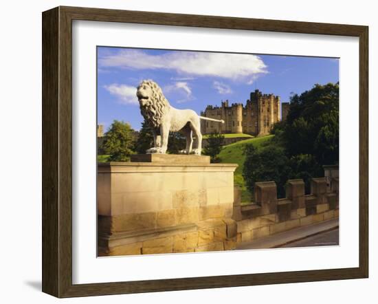 Alnwick Castle, Alnwick, Northumberland, England-Lee Frost-Framed Photographic Print