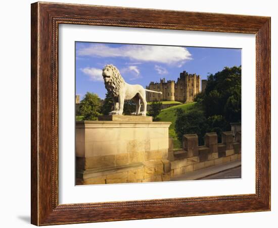 Alnwick Castle, Alnwick, Northumberland, England-Lee Frost-Framed Photographic Print