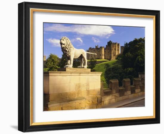 Alnwick Castle, Alnwick, Northumberland, England-Lee Frost-Framed Photographic Print