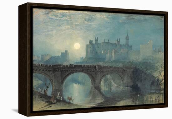 Alnwick Castle, C. 1829-J^ M^ W^ Turner-Framed Premier Image Canvas